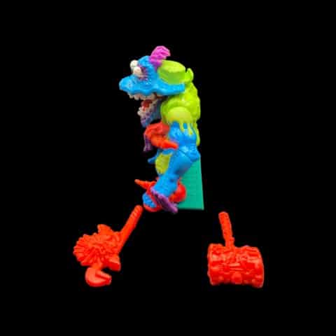 Wyrm Teenage Mutant Ninja Turtles TMNT 1991 Vintage Playmates Action Figure - toyscardscomics