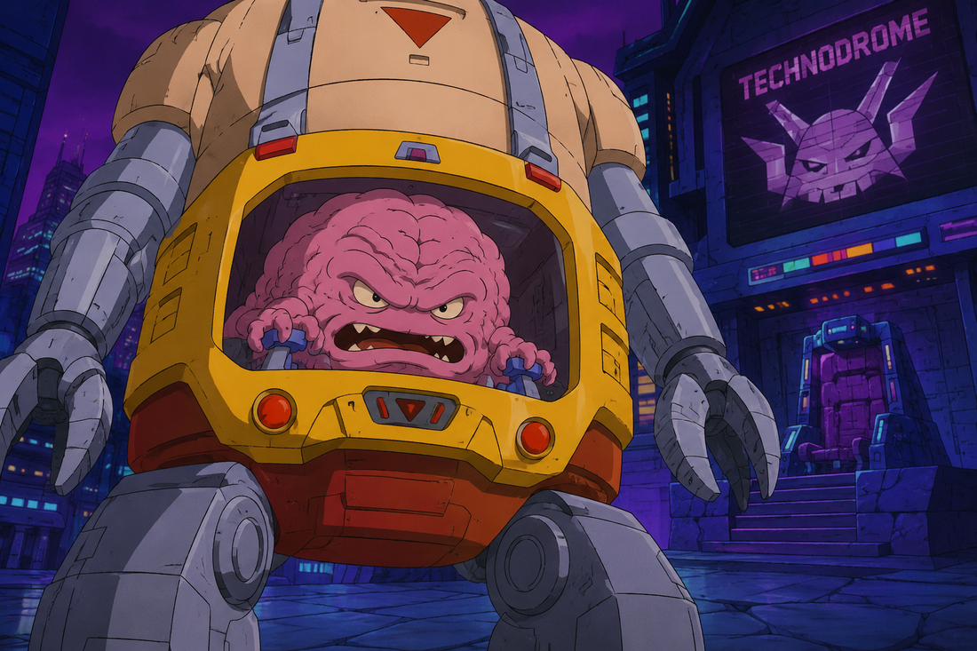 Krang: The Brilliant and Bizarre Villain of Teenage Mutant Ninja Turtles