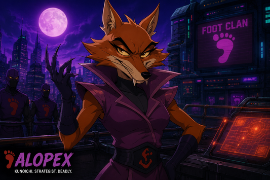 Alopex: The Fierce Fox Warrior of the TMNT Universe
