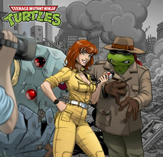 April O’Neil: The Fearless Reporter of Teenage Mutant Ninja Turtles - toyscardscomics