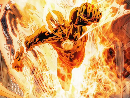 Flame On: The Human Torch of Marvel’s Fantastic Four - toyscardscomics