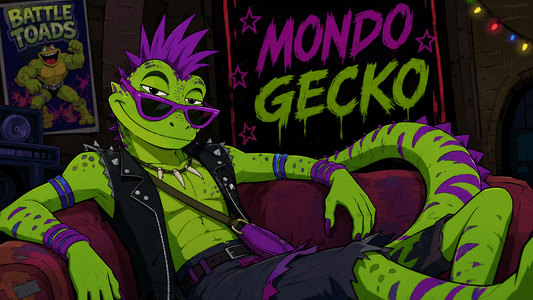 Mondo Gecko: The Coolest Mutant Skateboarder in the TMNT Universe - toyscardscomics