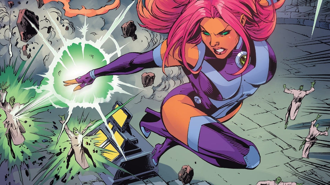 Starfire: The Heart of the Teen Titans - toyscardscomics