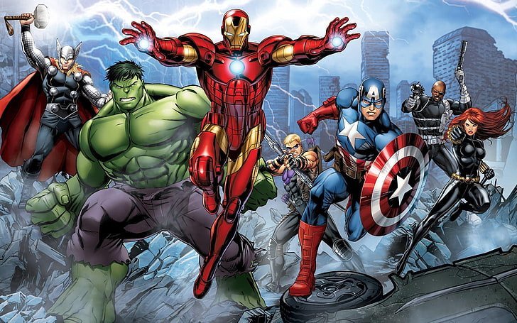 The Avengers: Earth’s Mightiest Heroes Unite - toyscardscomics