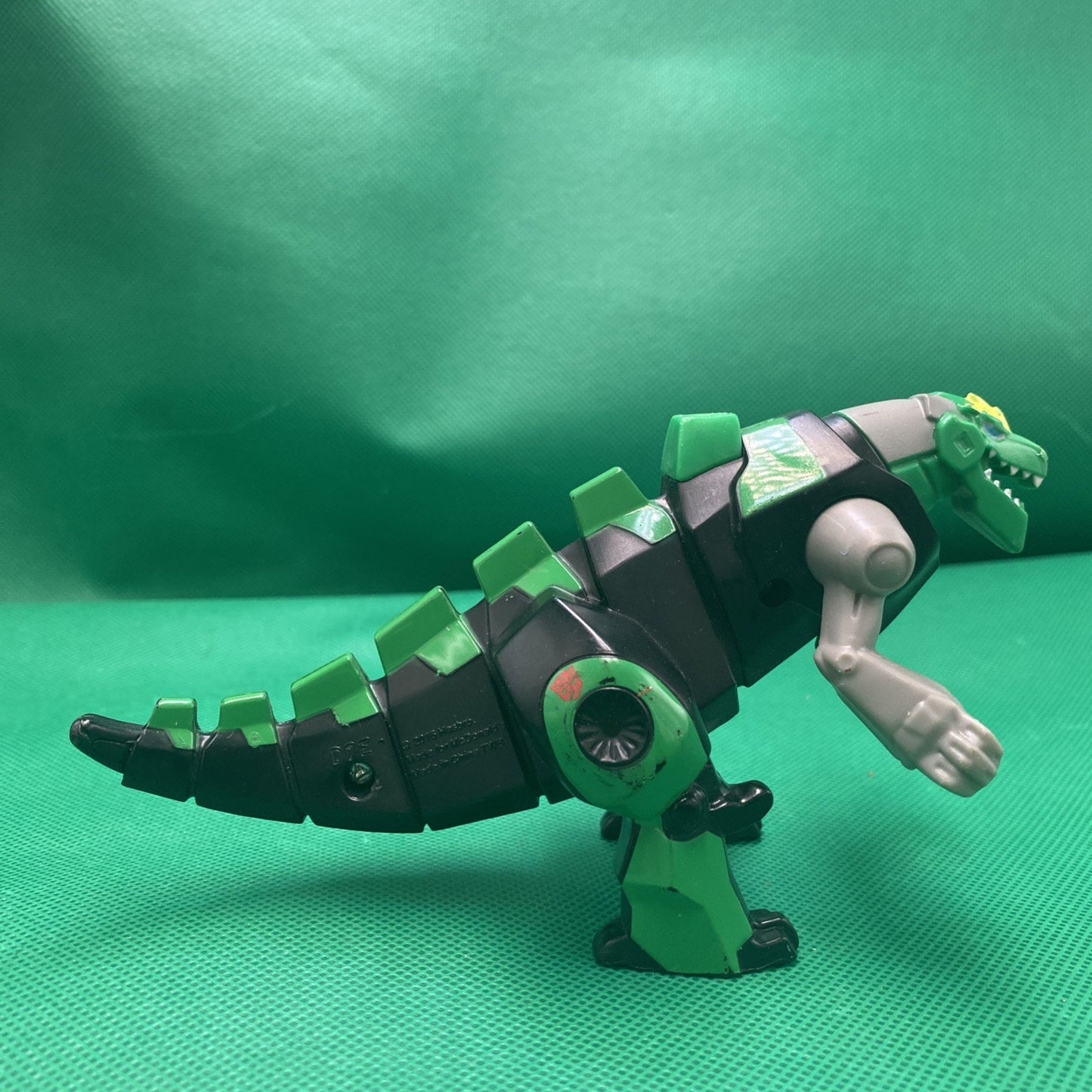 Transformers 7 Grimlock Figure Green 2016 McDonalds Dinosaur Dino