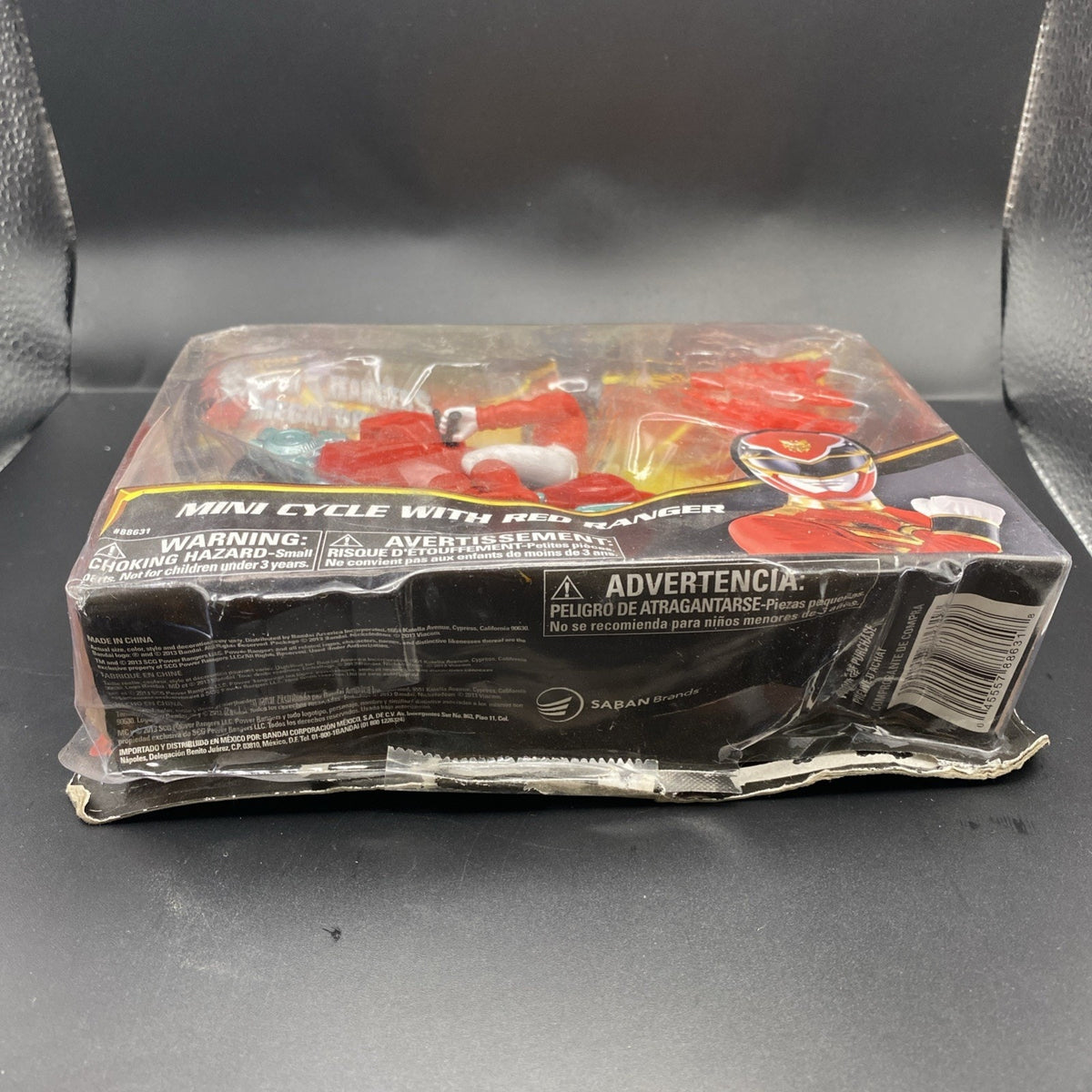 Bandai Power Rangers Samurai Red Ranger Mini Cycle Figure 2011 Sealed Toy