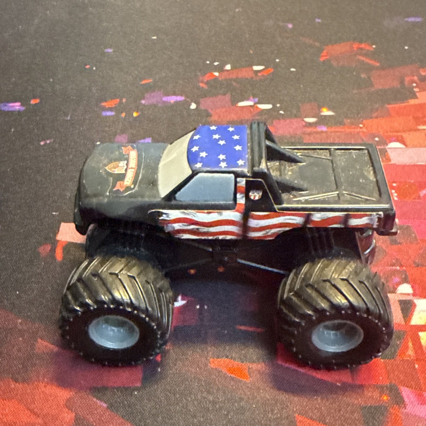 SFX Motorsports Airborne Ranger Mini MONSTER TRUCK Pull Back Action 2002 Plastic