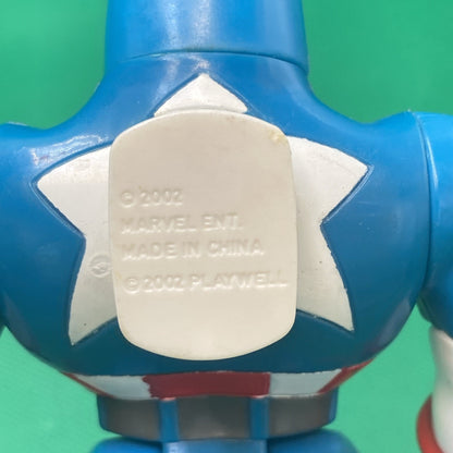 Spiderman & Friends - Air Rescue Captain America Propeller Figure 2002 Playwell