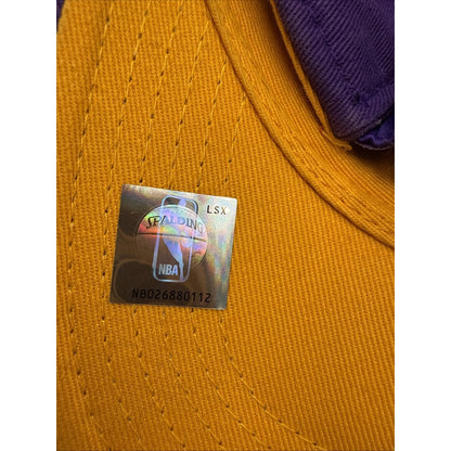 Los Angeles Lakers Youth Hat Cap Purple And Yellow, Adjustable NBA Basketball