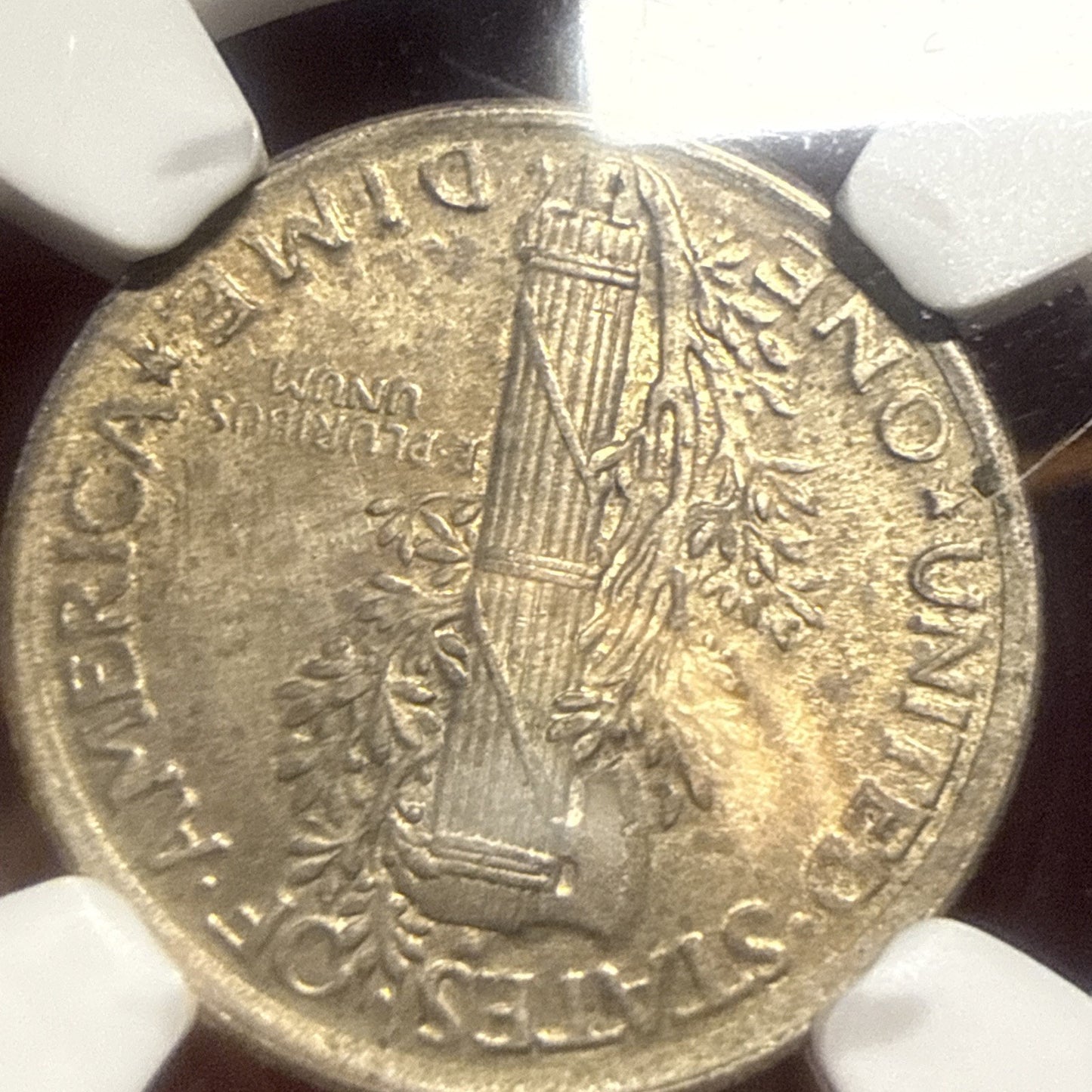 1920 MERCURY DIME NGC CERTIFIED MS 63 FB FULL BANDS - Bullion Plus