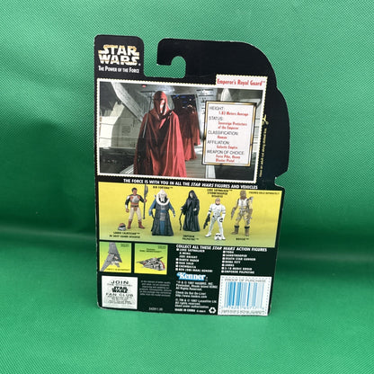 Hasbro Star Wars The Power Of The Force Emperor's Royal Guard With Force Pike 4+
