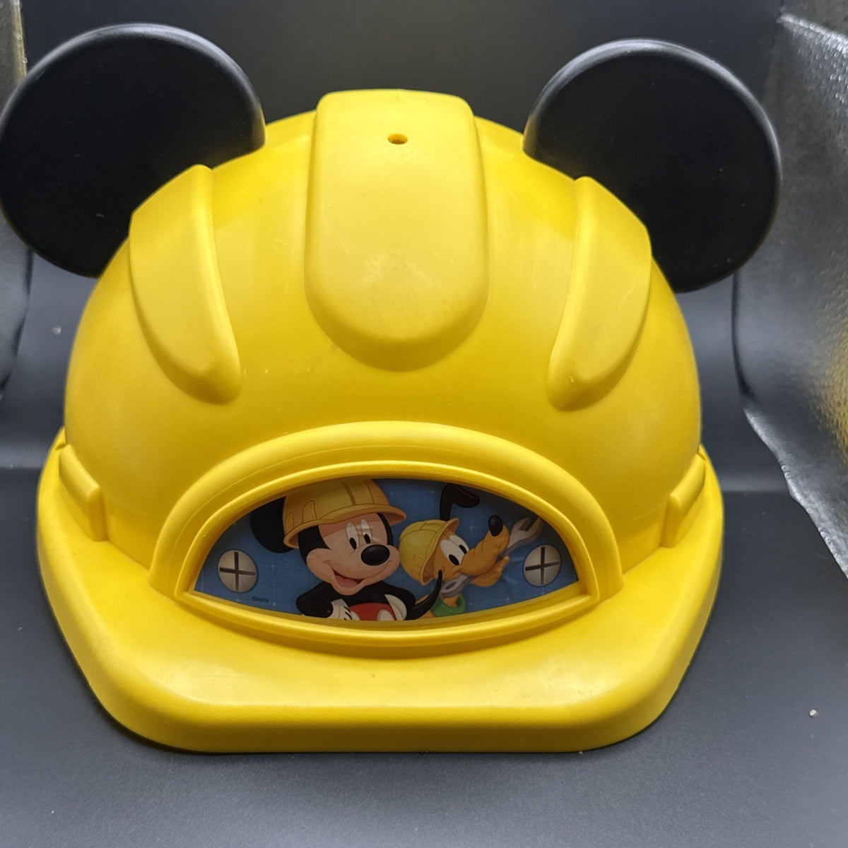 Just Play Disney Mickey Mouse Ears Yellow Construction Hard Hat Kids Toy