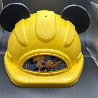Just Play Disney Mickey Mouse Ears Yellow Construction Hard Hat Kids Toy