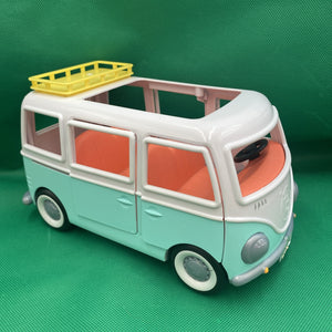 Honey Bee Acres Flower Groove Van 9" Volkswagen VGUC groovy hippie VW