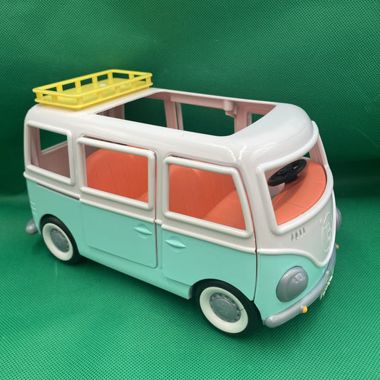 Honey Bee Acres Flower Groove Van 9" Volkswagen VGUC groovy hippie VW
