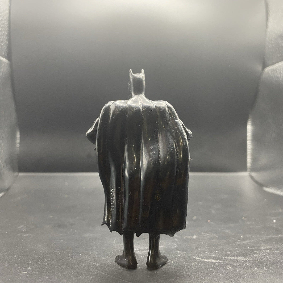 1989 DC Applause Batman Mini Figure Vintage PVC Black Costume w/ Cape Loose