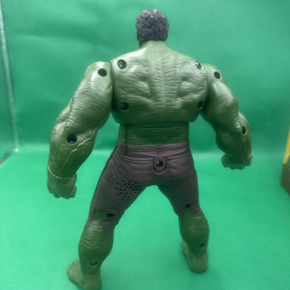 2012 Marvel Hasbro INCREDIBLE HULK 10" Talking Smash Action Figure Avenger-WORKS