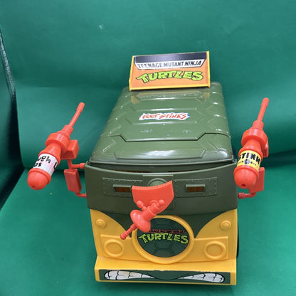Vintage 1989 Playmates Teenage Mutant Ninja Turtles Party Wagon - 100% COMPLETE