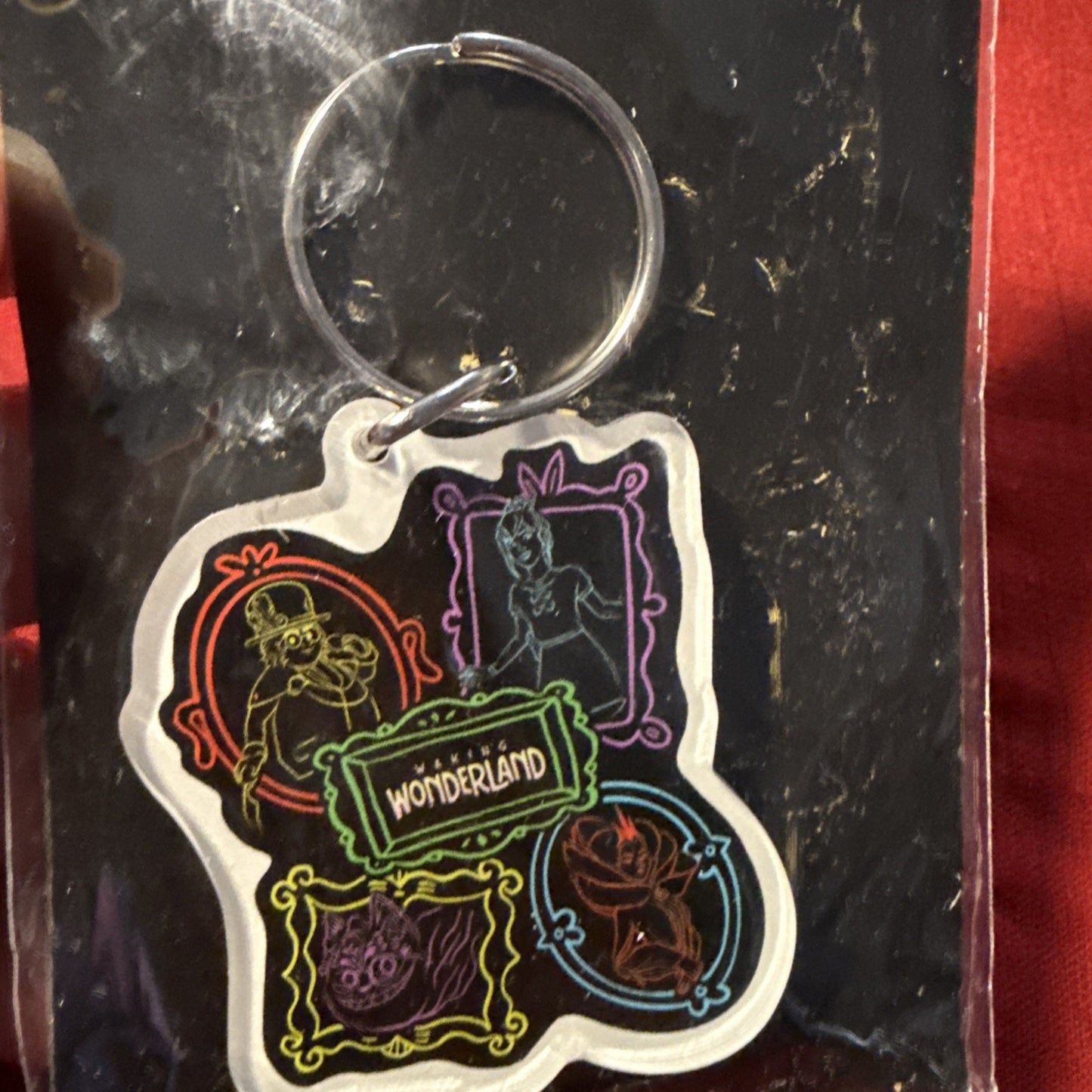 Illuminarium Experiences, Precision Key Chain Waking Wonderland New Sealed 2in