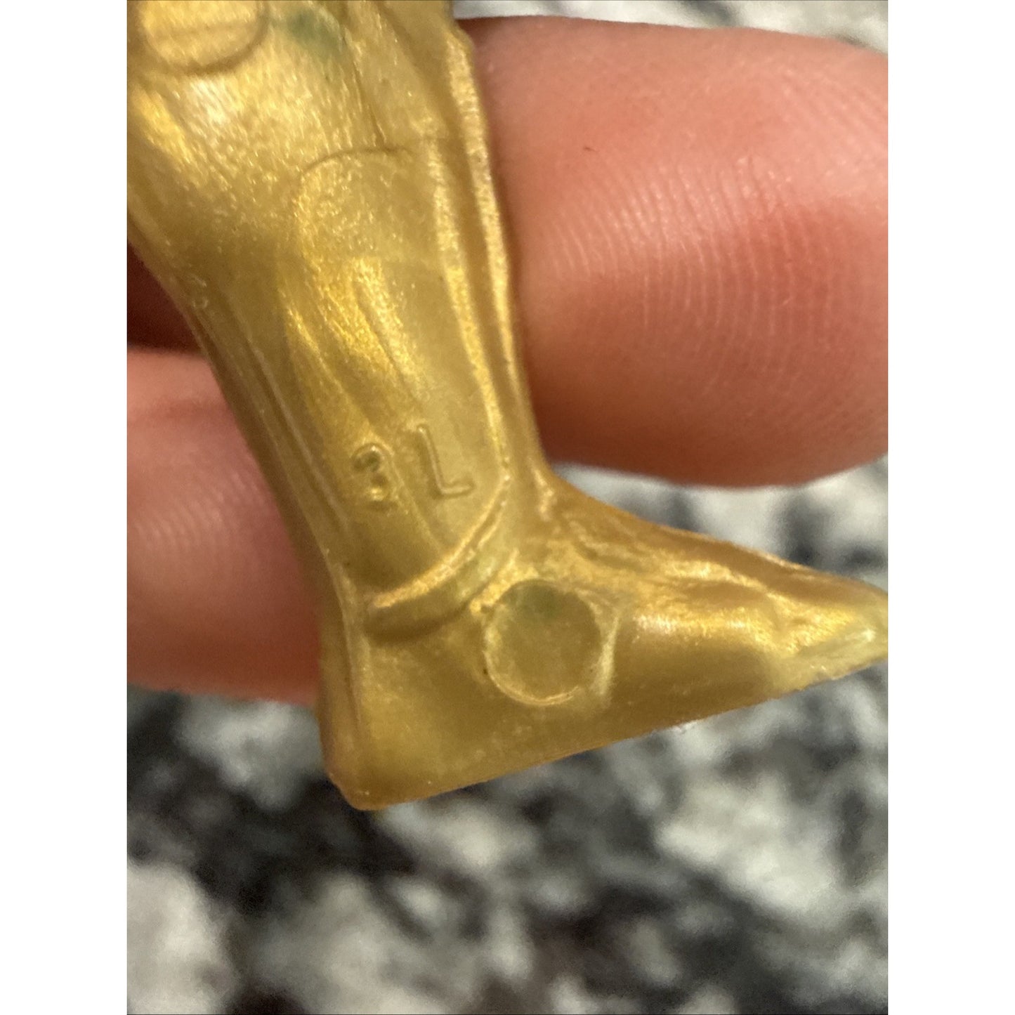 VINTAGE FIGURE CAPTAIN POWERS LEG SOLDIERS OF FUTURE 1986 MATTEL L.E.G.