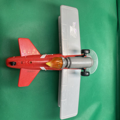Sonic The Hedgehog Biplane Light Up Engine Flame Propeller -Toy Needs Batteries