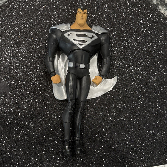 Superman Animated - Superman Black Suit 7" Figure - McFarlane Toys