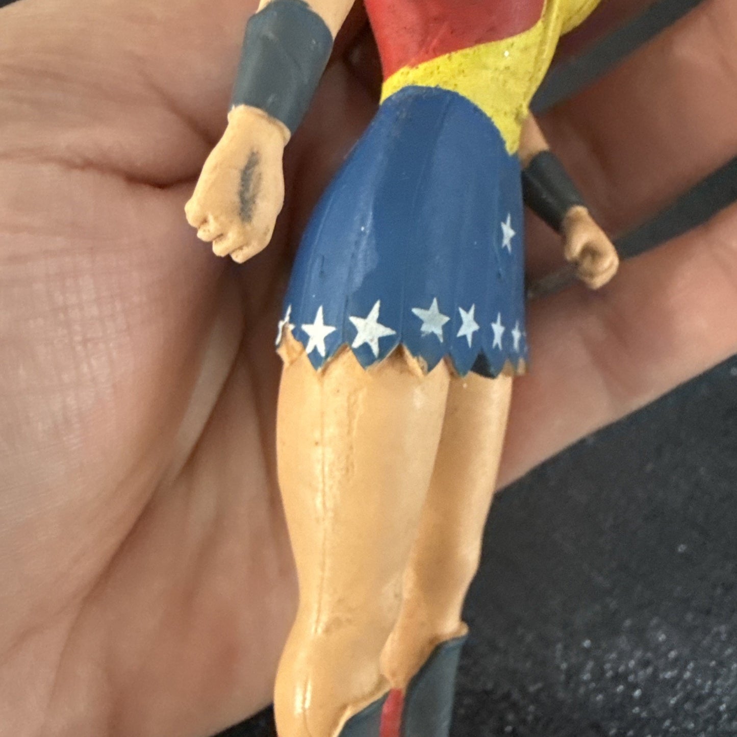 DC Comics Wonder Woman Posable Rubber NJCroce Action Figure Toy S13