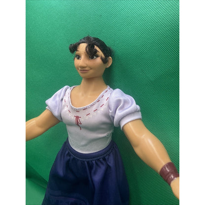 Disney Encanto Luisa Madrigal Strong 12" Fashion Doll Purple Dress No Shoes