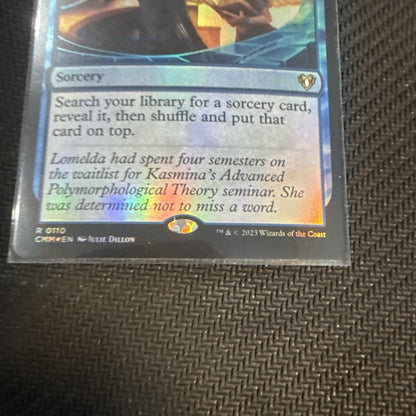FOIL - MTG - Personal Tutor 110 - Commander Masters - R NM