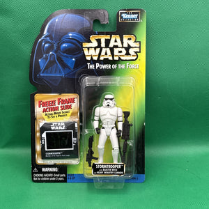 Stormtrooper 1997 Freeze Frame FF STAR WARS Power of the Force MOC NEW
