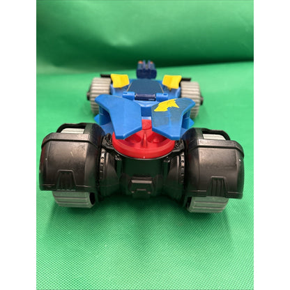 2015 Imaginext DC Super Friends Bat-mobile Vehicle Car W/ Batman DHT64