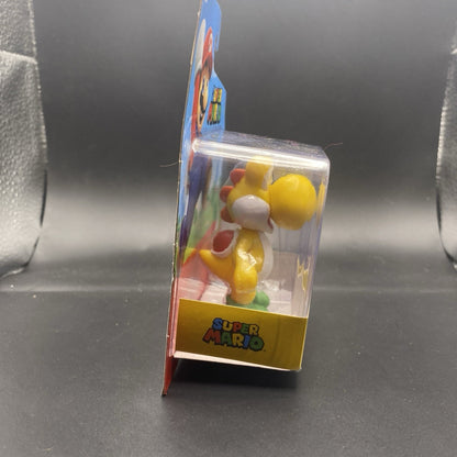 Jakks Pacific Super Mario Yellow Yoshi Figure Nintendo Brand New Sealed