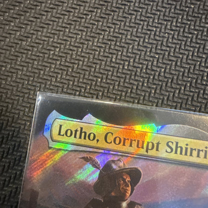 Wizards of the Coast Lotho, Corrupt Shirriff Extended Art Foil Rare LOTR 0781