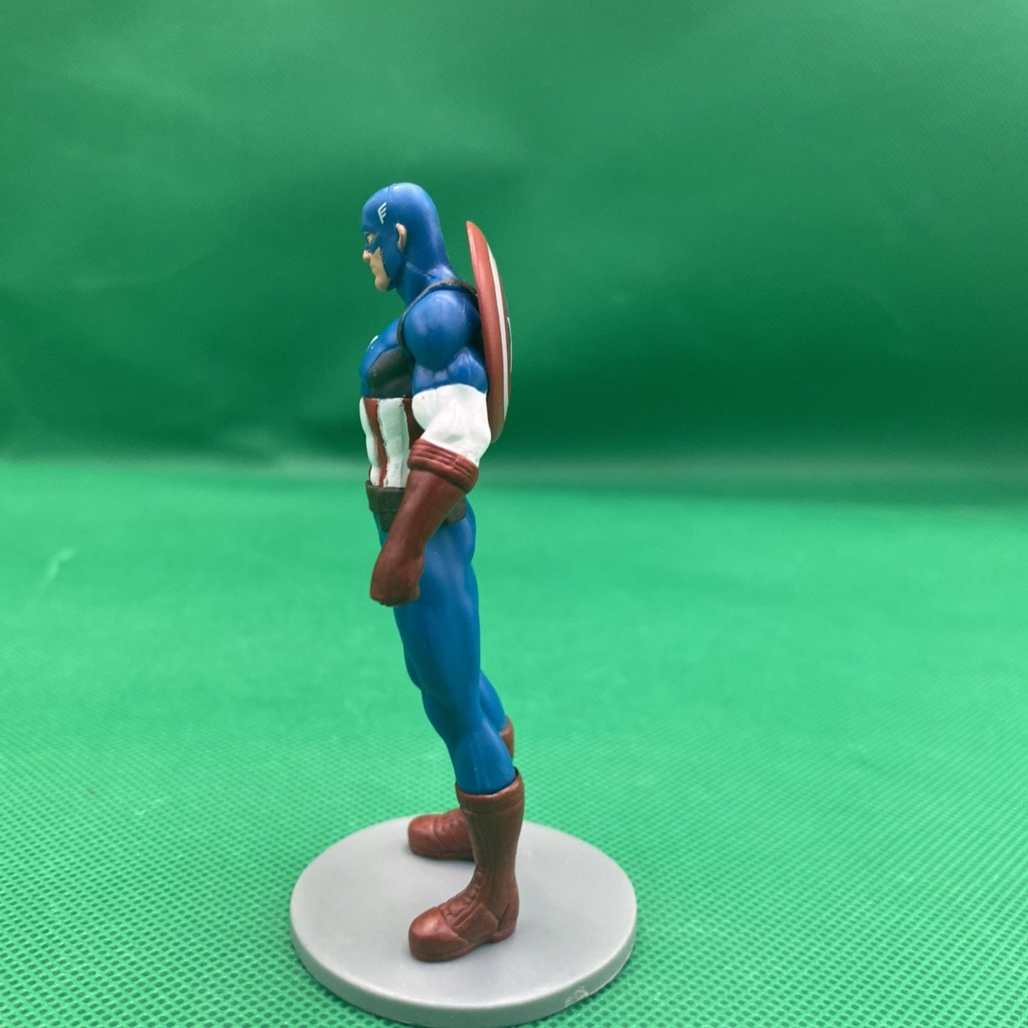 Marvel Disney Store Collectible Captain America Cake Topper PVC Figurine