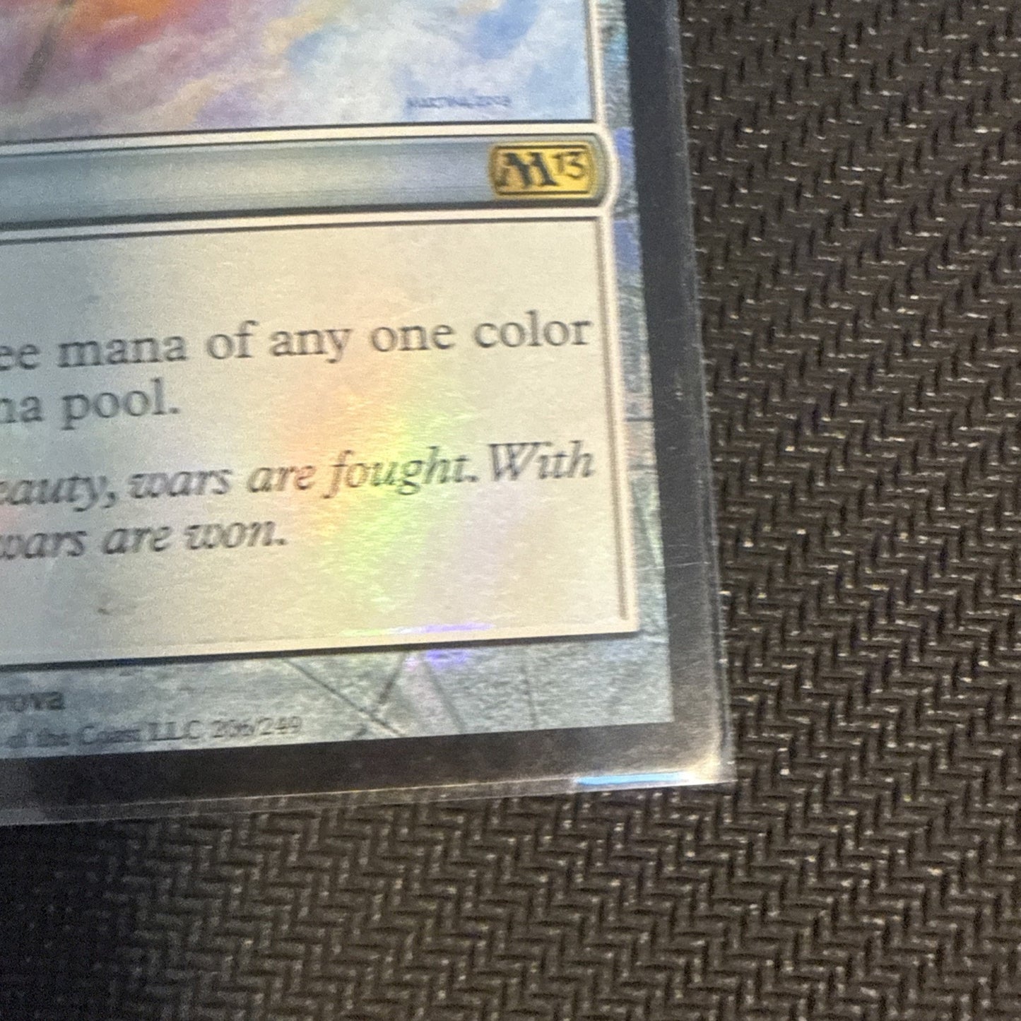 Magic the Gathering Gilded Lotus Card #175/306 MagicCoreSet Artifact 2013 Foil