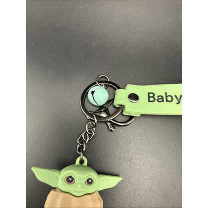 Grogu Keychain Mandalorian Baby Yoda Star Wars Action Figure 6 cm Used