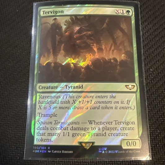 MTG Tervigon (Surge Foil) Warhammer 40K #100