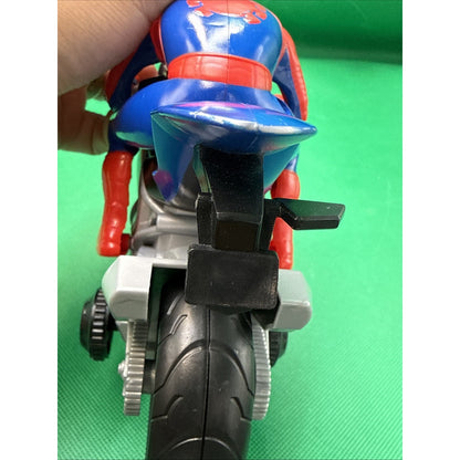 Marvel Spider-Man Motorcycle Toy Red Blue Bike 1616 Holdings ET-0204 2020