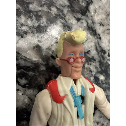 1987 The Real Ghostbusters Fright Features Egon Spengler Action Figure KENNER