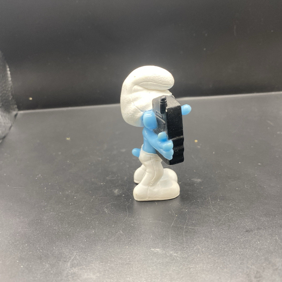 2011 McDonald's Brainy Smurf Animation Figure The Smurfs 2.75"