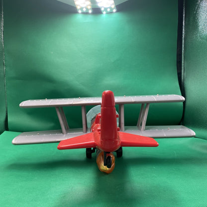 Sonic The Hedgehog Biplane Light Up Engine Flame Propeller -Toy Needs Batteries