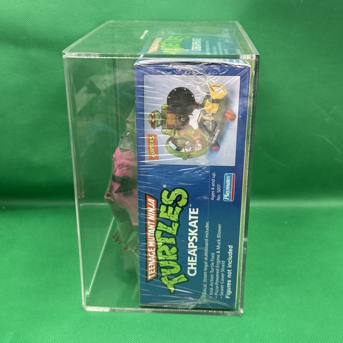 CHEAPSKATE CAS 80+ Graded, Argentina Splinter Bootleg, TMNT