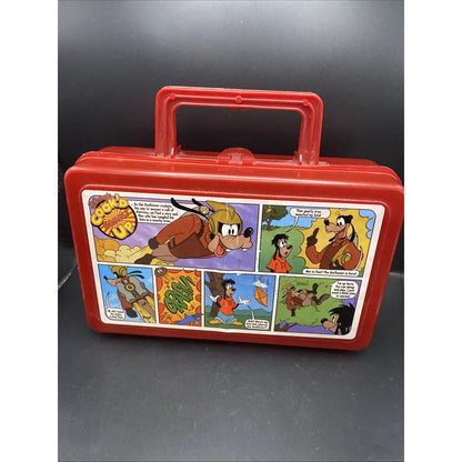 Vintage Goofy Disney Cook’d Comic Up Whirley Drink Works Pencil Box Lunch Box