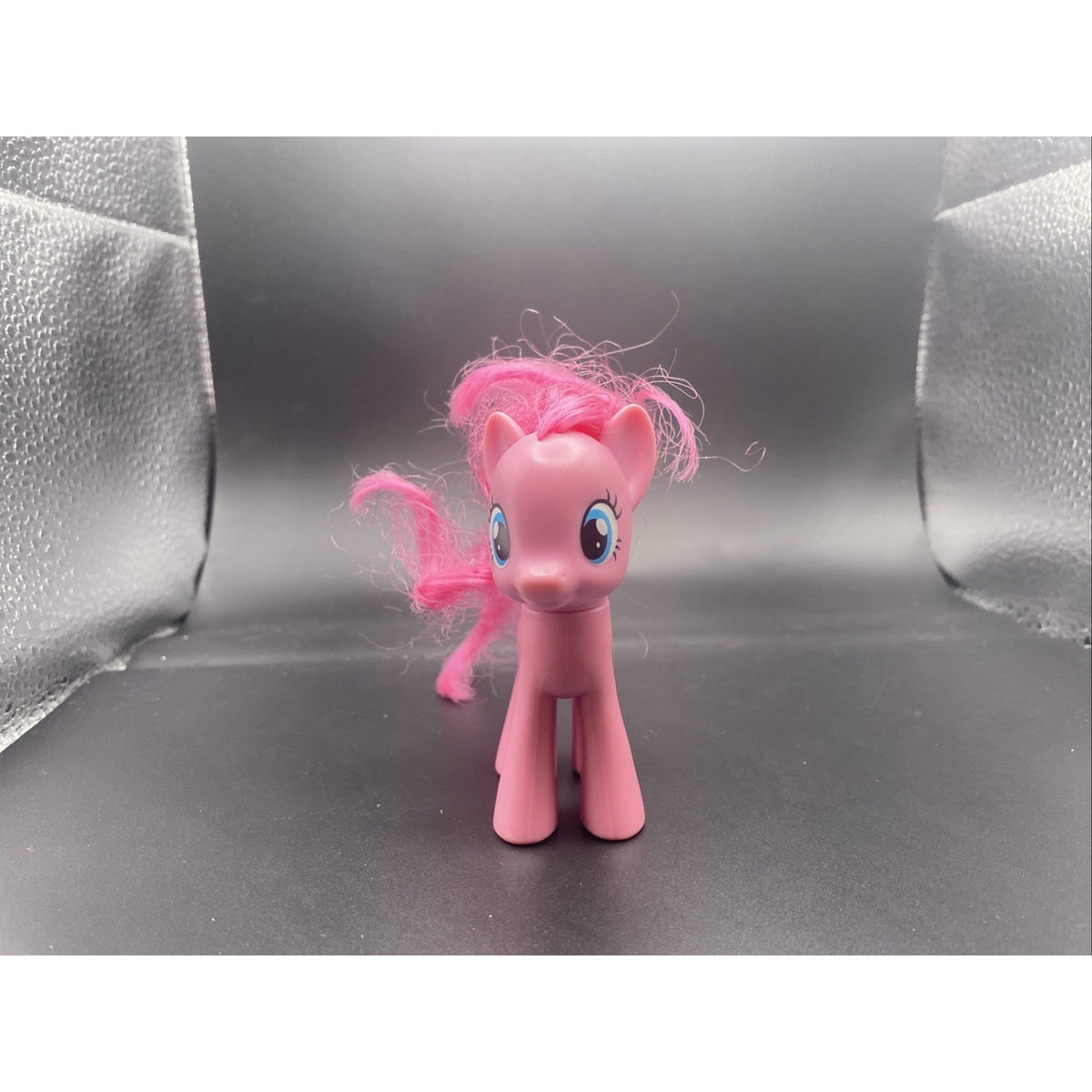 My Little Pony Pinkie Pie Shimmer Hair G4 2010 MLP 3” Figure Hasbro