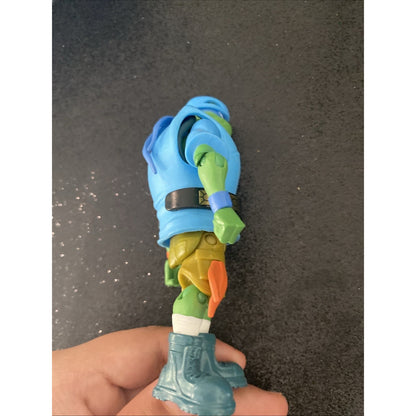 Wrestling Leo TMNT Rise of the Teenage Mutant Ninja Turtles Figure - With Belt.