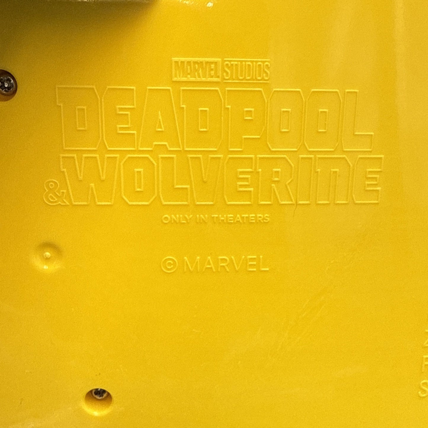 Deadpool And Wolverine Marvel Movie Taxi Popcorn Bucket Cinemark Theaters Exc.