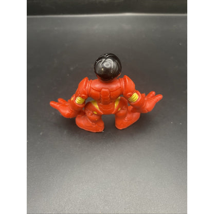 Marvel Super Hero Squad Action Figure IRON MAN Tony Stark Red Yellow (No Helmet)