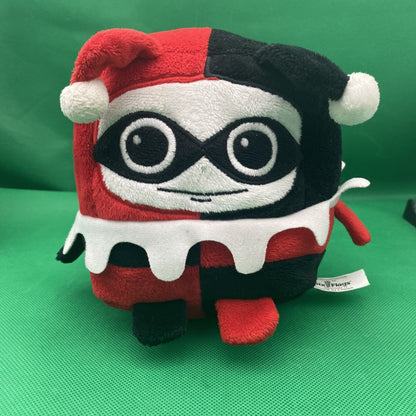 SIX FLAGS Exclusive DC Comics Batman HARLEY QUINN Kawaii Cube 9” Stuffed Plush