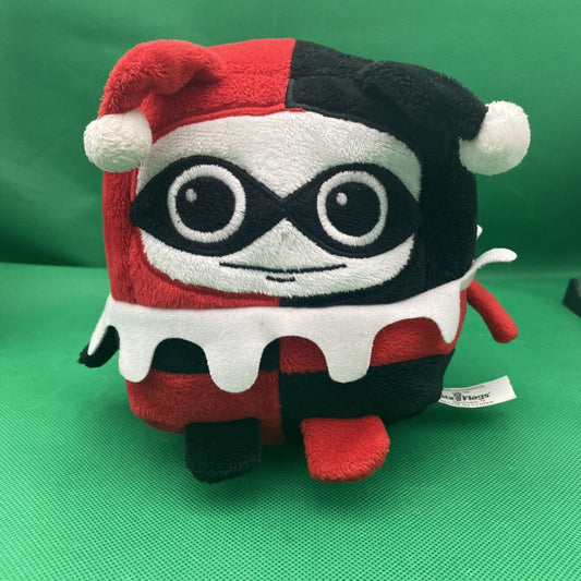 SIX FLAGS Exclusive DC Comics Batman HARLEY QUINN Kawaii Cube 9” Stuffed Plush