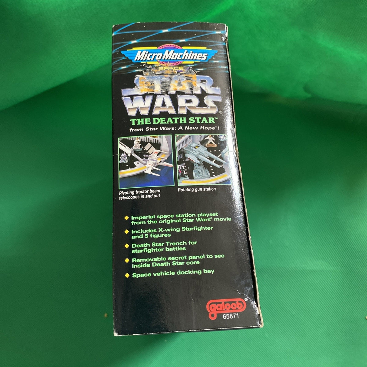 Vtg 1994 Micro Machines Star Wars A New Hope The Death Star Galoob 65871 in Box